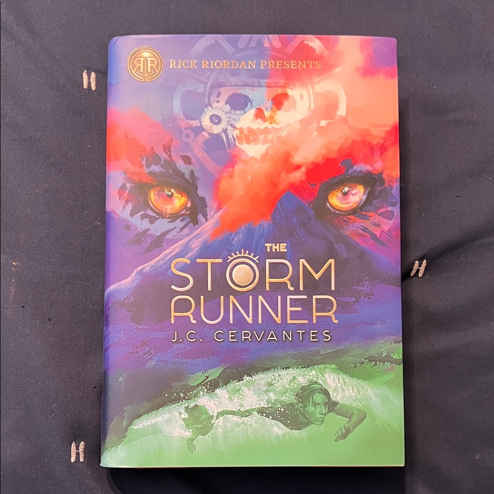 Rick Riordan Presents The Storm Runner by J.C. Cervantes Hardcover